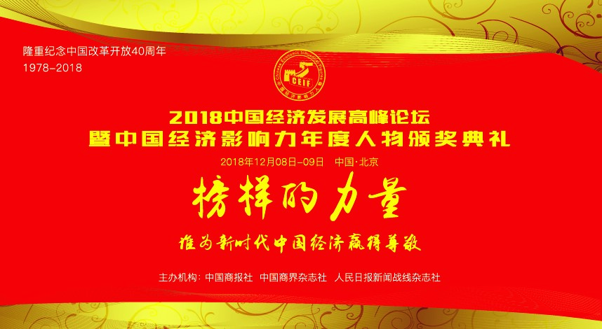<b><font color='#333333'>2018中国经济发展高峰论坛暨中国经济影响力年度人物年会</font></b>