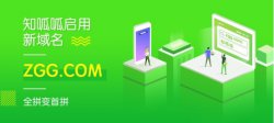 知呱呱正式启用新域名ZGG.COM 全新LOGO品牌升级