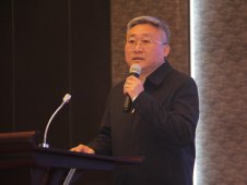 新华社民族品牌工程办公室负责人周国洪演讲