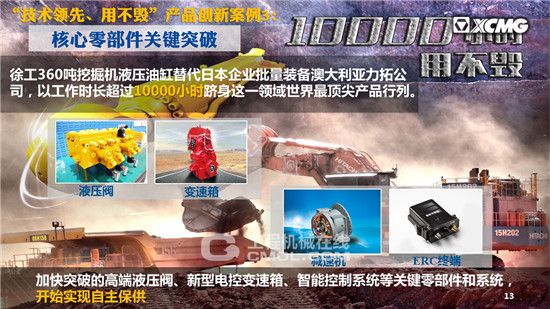 徐工专注打造具有独特价值创造力的世界一流品牌！