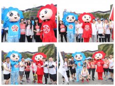 南京银行人携手同行为爱暴走50km