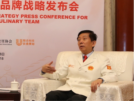 姜俊贤:与企业品牌合作有利美食文化＂走出去＂