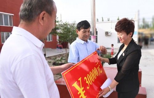 安然纳米公司公益再升级 精准帮扶新疆贫困村