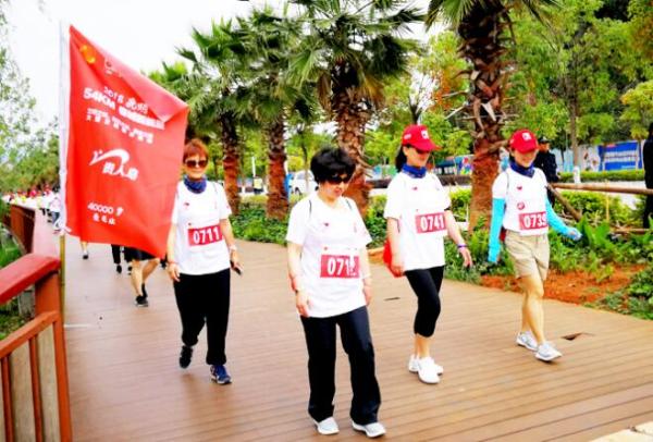 快乐行走,为爱行动,贵人鸟助力昆明“54KM