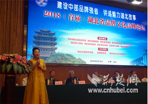 2018首届湖北省品牌文化高峰论坛在武汉举行
